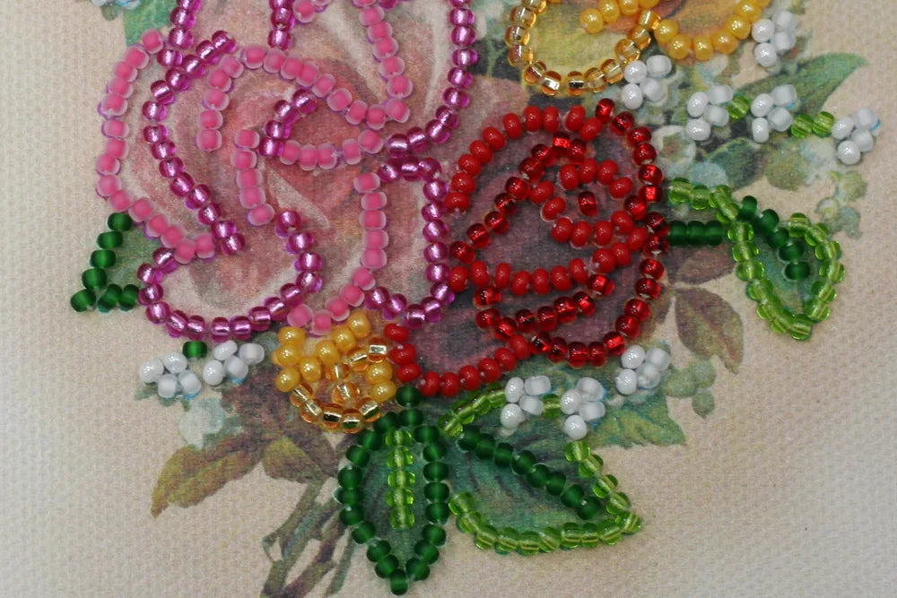 Postcards Bead Embroidery Kit Postcard Bead embroidery kit Congratulations – 11
