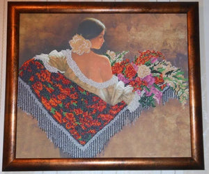 Bead Embroidery Kit Main Bead Embroidery Kit Senorita