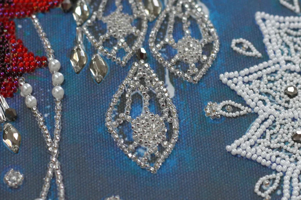 Bead Embroidery Kit Main Bead Embroidery Kit Night flowers