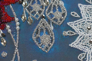 Bead Embroidery Kit Main Bead Embroidery Kit Night flowers