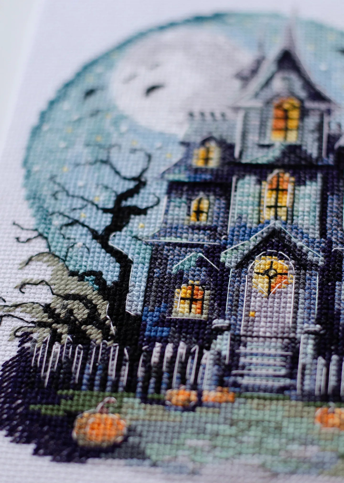 Cross Stitch Kit Cross-stitch kits Haunted House