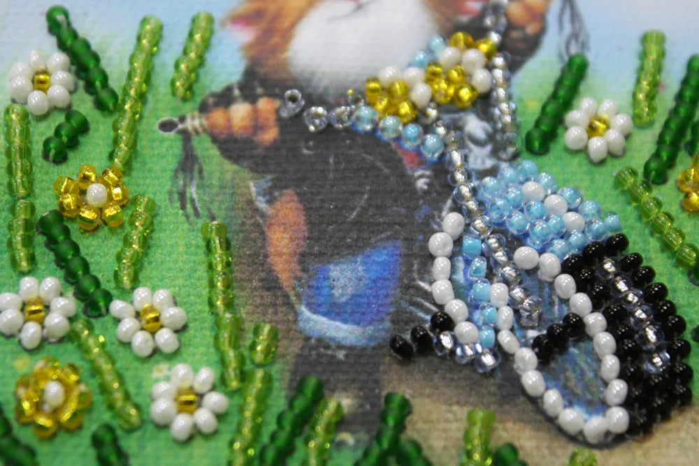 Magnets Bead Embroidery Kit Magnets Bead embroidery kit Biker
