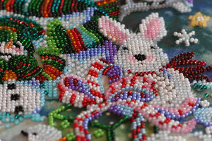Bead Embroidery Kit Main Bead Embroidery Kit New year‘s night
