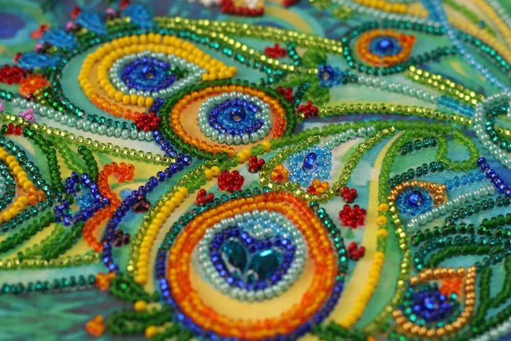Bead Embroidery Kit Main Bead Embroidery Kit Motley fan