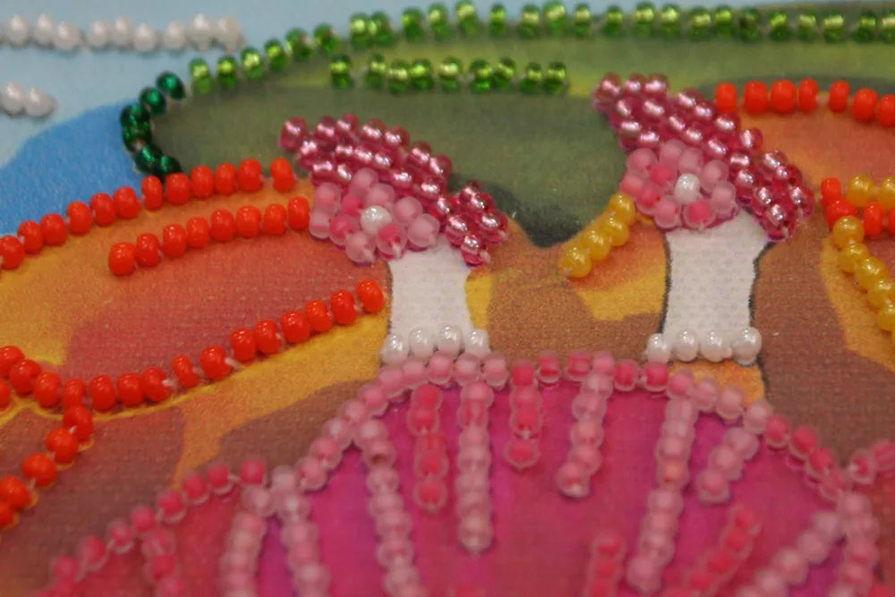 Bead Embroidery Kit Mini Bead embroidery kit Young magician