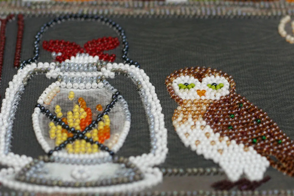 Bead Embroidery Kit Main Bead Embroidery Kit Book stories