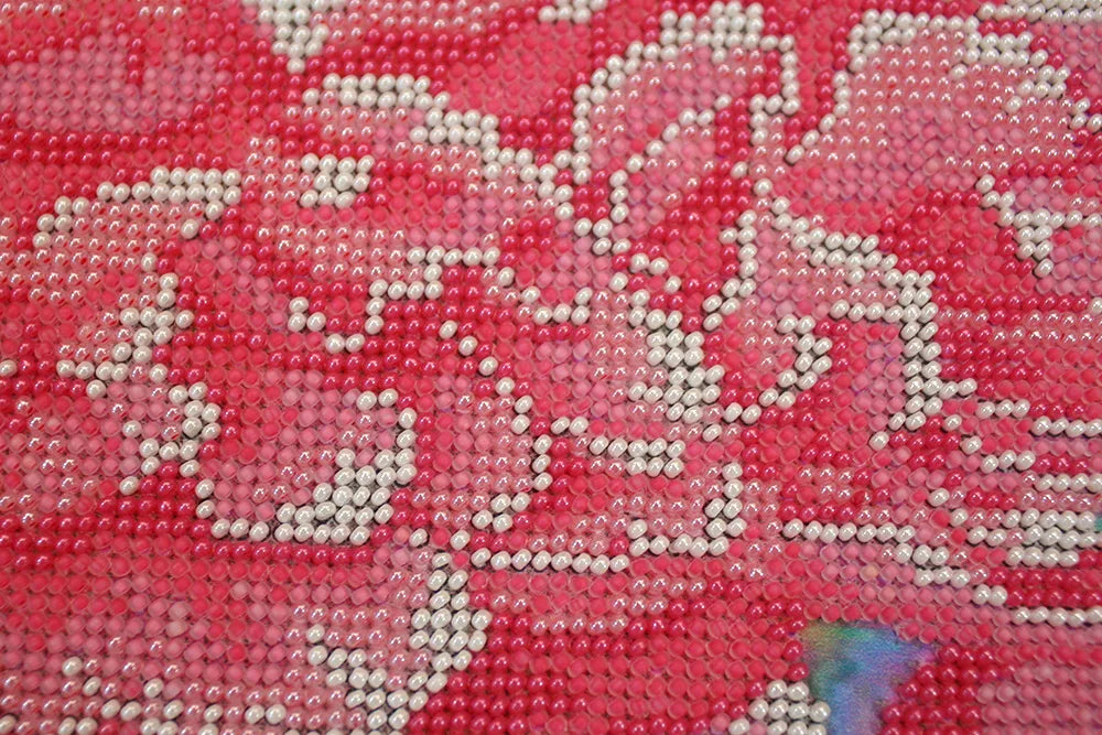 Bead Embroidery Kit Peony
