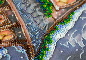 Bead Embroidery Kit Main Bead Embroidery Kit When winter blows cold