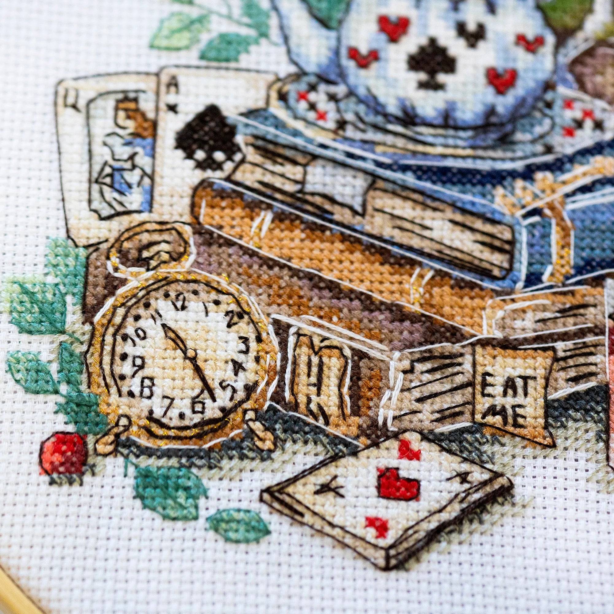 Cross Stitch Kit Cross-stitch kits The mad tea party