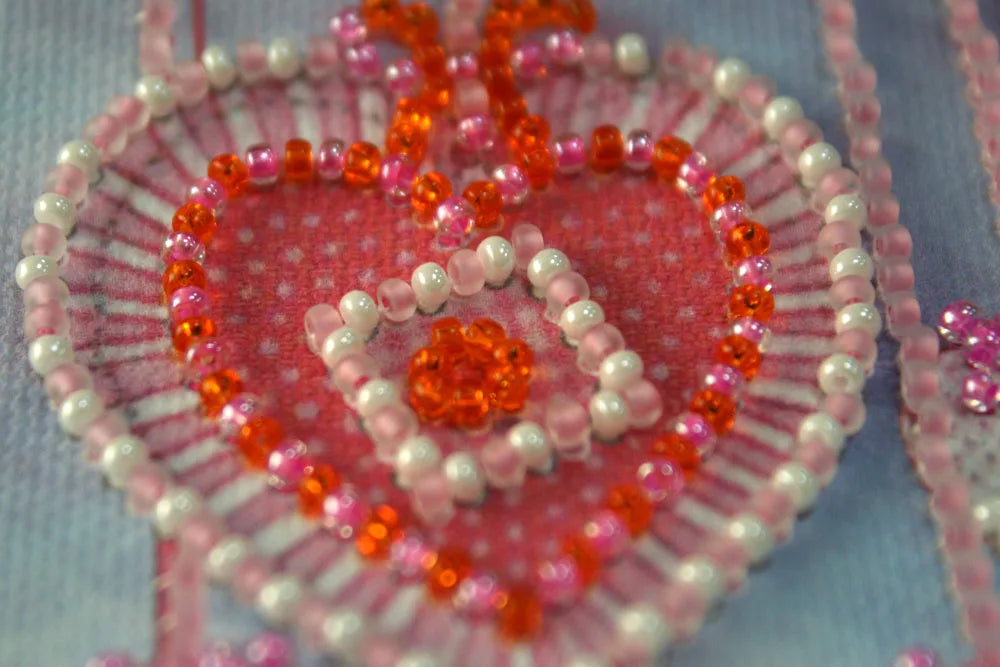 Pennant Bead Embroidery Kit Pennant-kit Bead Embroidery Pendents