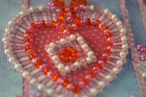 Pennant Bead Embroidery Kit Pennant-kit Bead Embroidery Pendents
