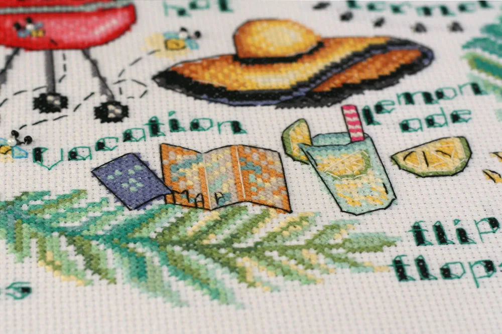 Cross Stitch Kit Cross-stitch kits Summer delight