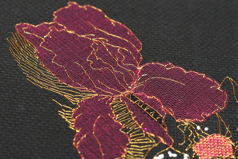 Cross Stitch Kit Cross-stitch kits Flower wind-1