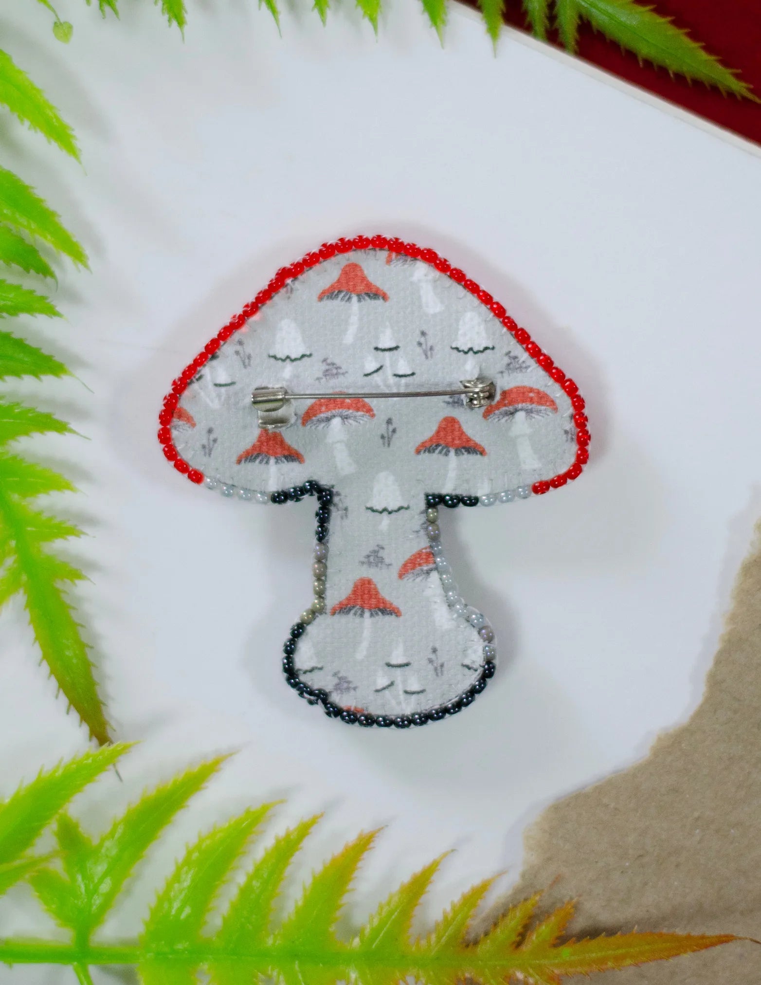 Brooch Embroidery Kit Decoration Forbidden Beauty (Decoration)