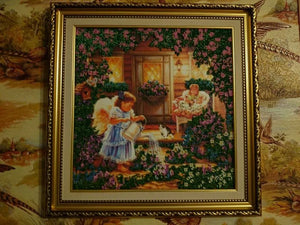 Bead Embroidery Kit Main Bead Embroidery Kit Angels