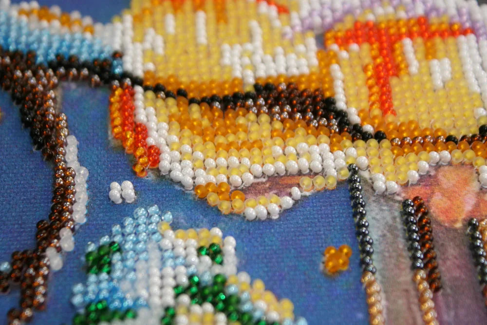 Bead Embroidery Kit Main Bead Embroidery Kit Сute angels