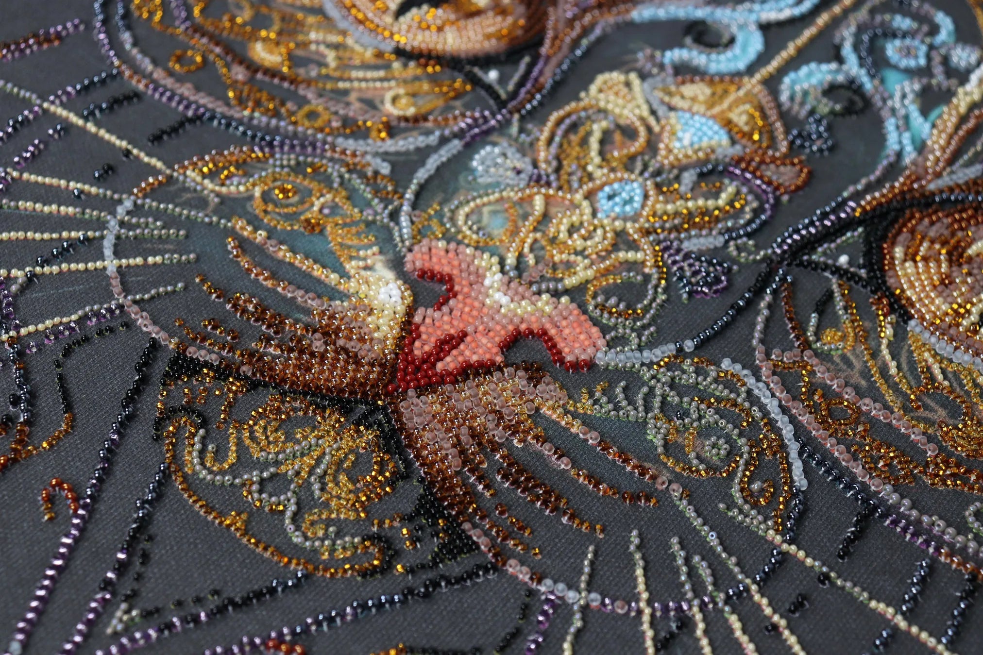 Bead Embroidery Kit Main Bead Embroidery Kit The look of a witch