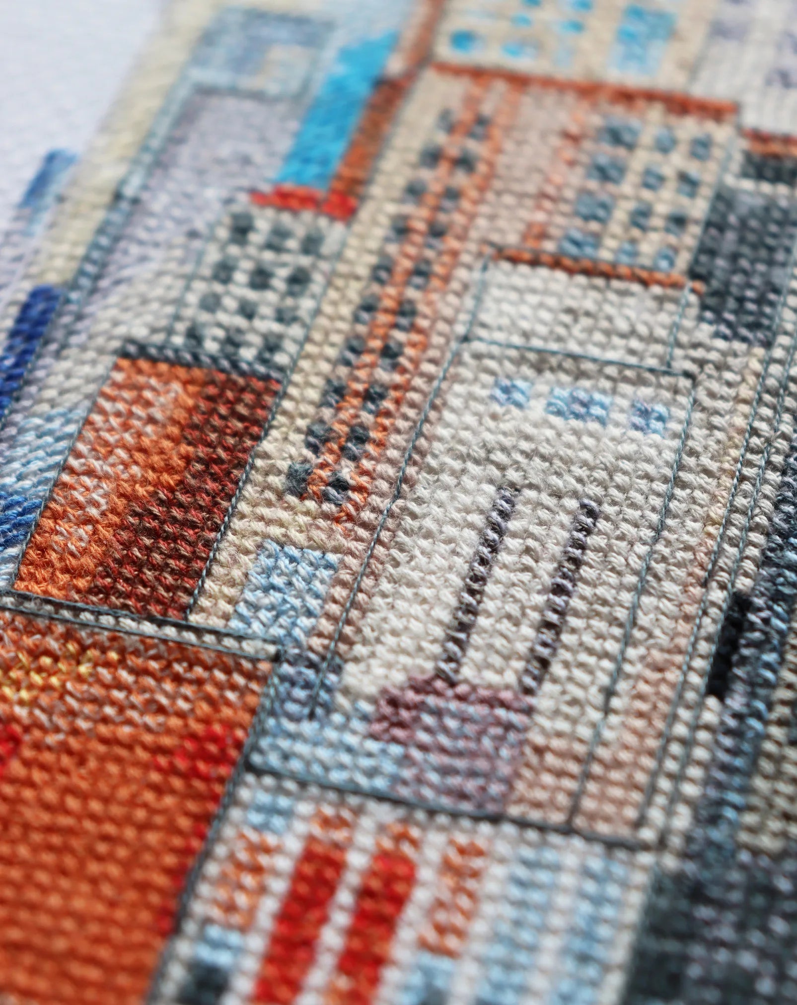 Cross Stitch Kit Cross-stitch kits Big city life (Landscape)