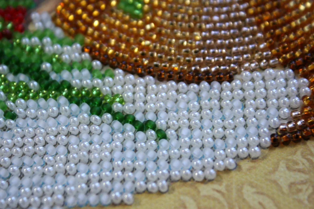 Bead Embroidery Kit Main Bead Embroidery Kit Holy Guardian Angel