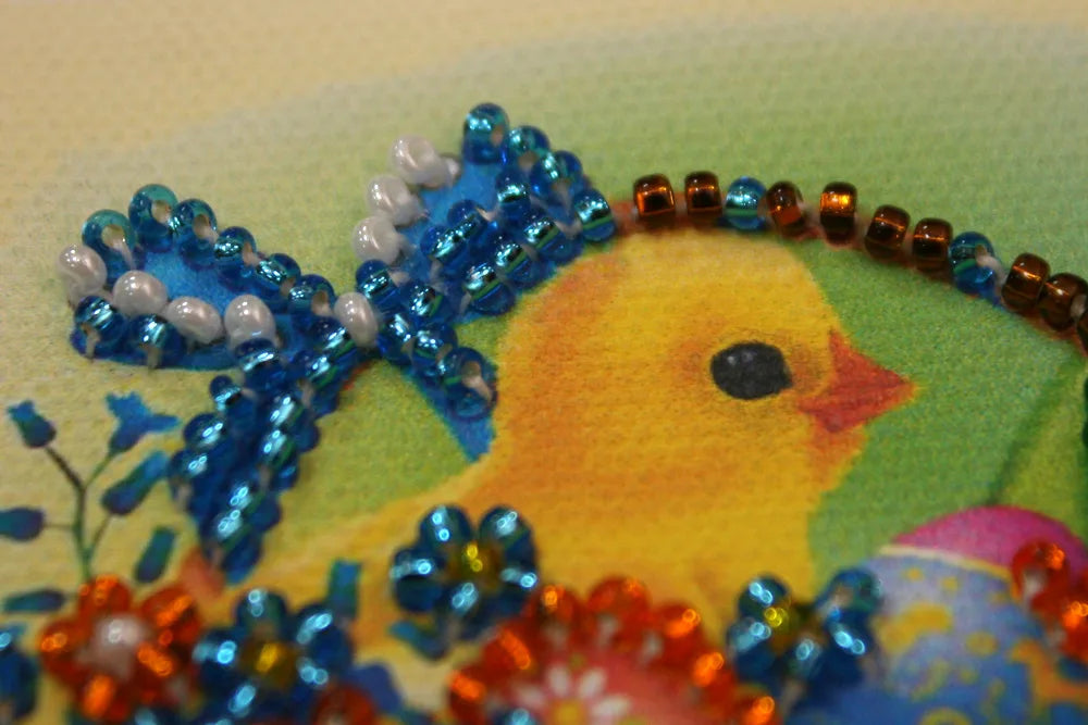 Magnets Bead Embroidery Kit Magnets Bead embroidery kit Easter basket – 3