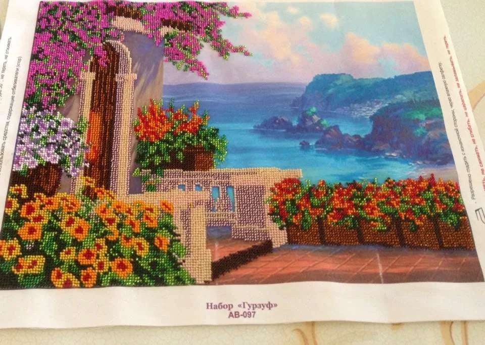 Bead Embroidery Kit Main Bead Embroidery Kit Gurzuf