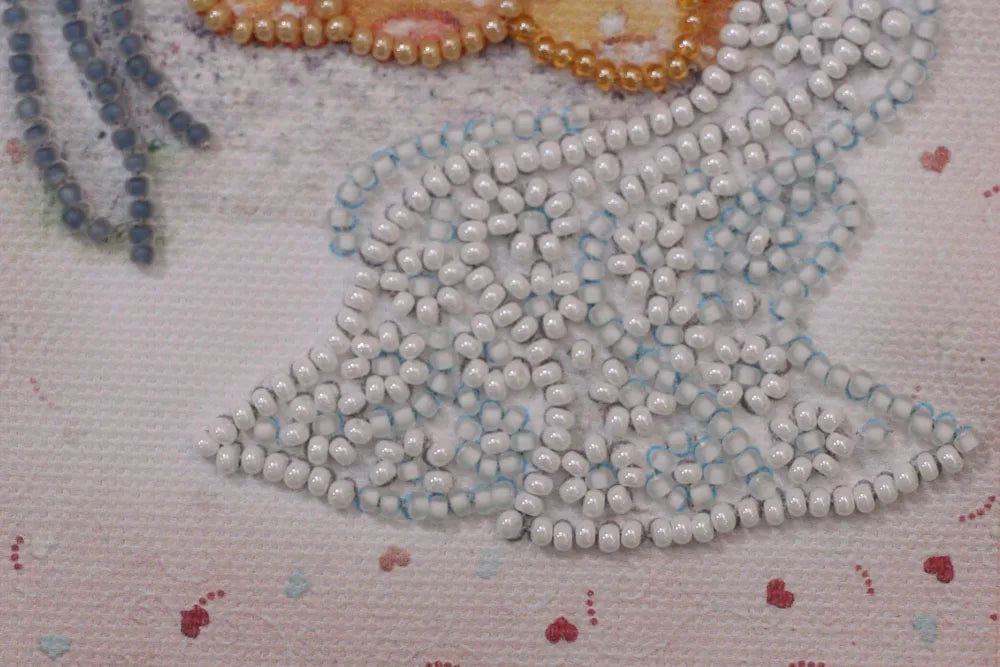 Postcards Bead Embroidery Kit Postcard bead embroidery kits Happy Wedding – 5