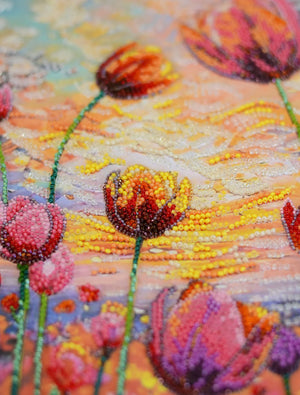 Bead Embroidery Kit Main Bead Embroidery Kit Spring rhythm