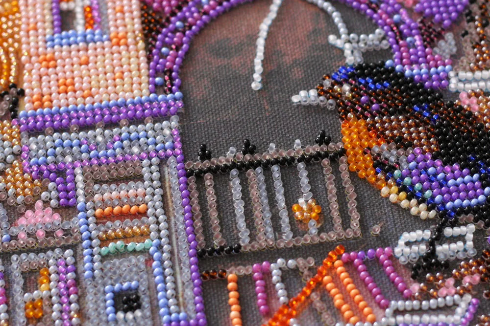 Bead Embroidery Kit Main Bead Embroidery Kit Bird's town