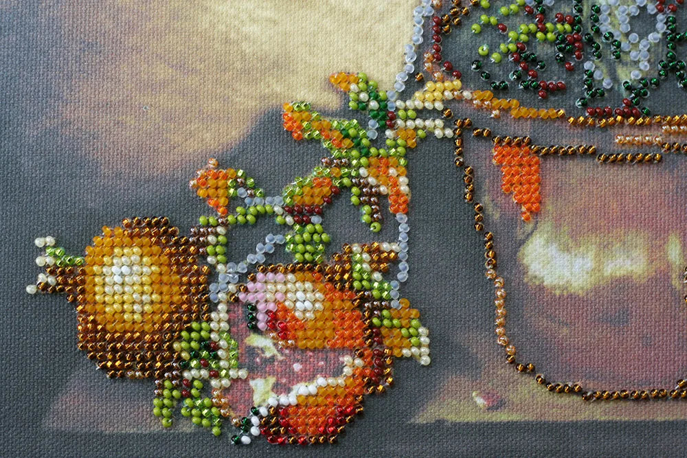 Bead Embroidery Kit Main Bead Embroidery Kit Pomegranate tree