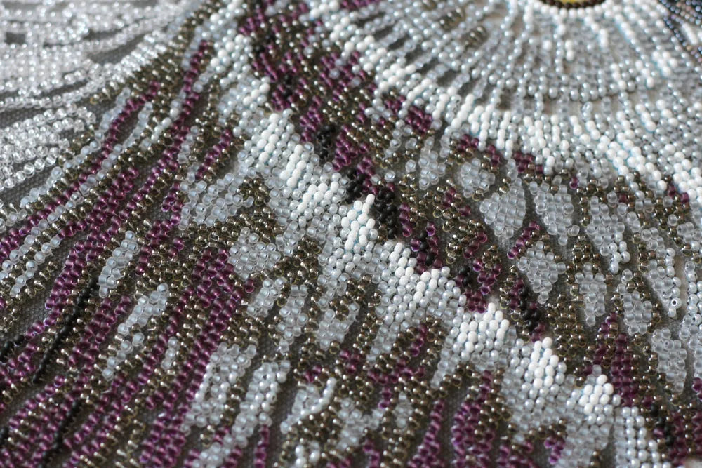Bead Embroidery Kit Main Bead Embroidery Kit Garnet totem