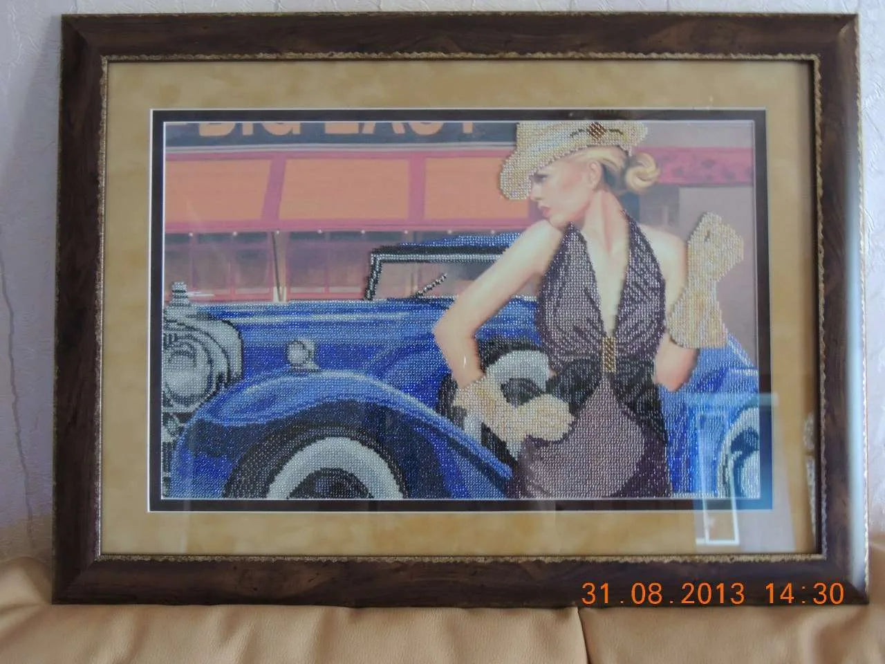 Bead Embroidery Kit Retro travel – 1