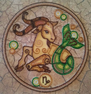 Bead Embroidery Kit Main Bead Embroidery Kit Capricorn