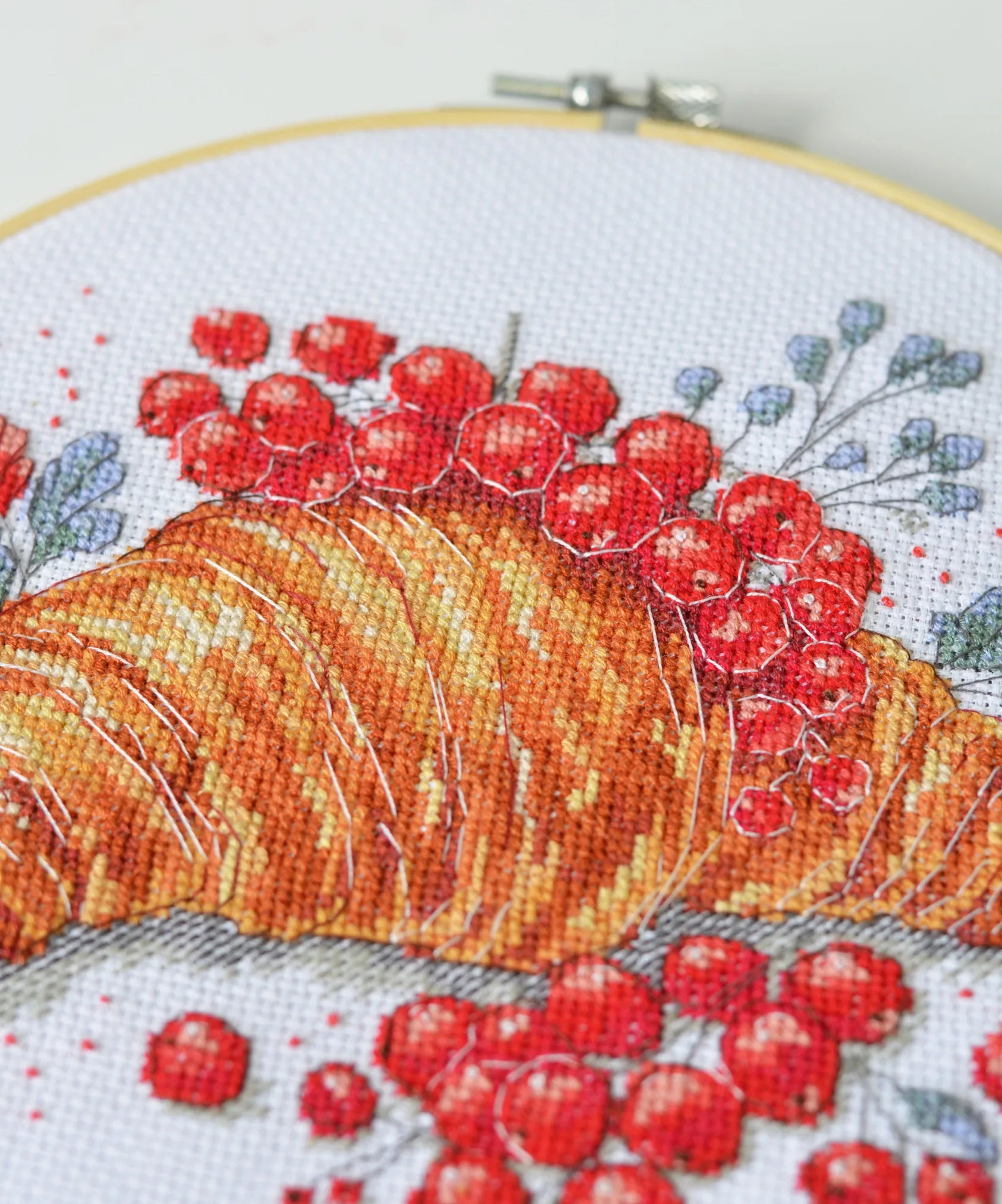 Cross Stitch Kit Cross-stitch kits Redcurrant Croissant