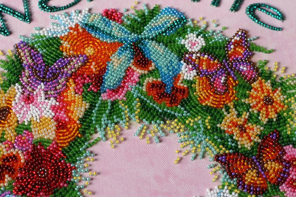 Bead Embroidery Kit Main Bead Embroidery Kit Spring came