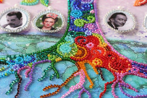 Bead Embroidery Kit Main Bead Embroidery Kit Family tree