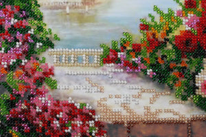 Bead Embroidery Kit Main Bead Embroidery Kit Summer garden