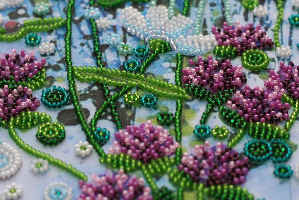 Bead Embroidery Kit Main Bead Embroidery Kit Chamomile etude-1