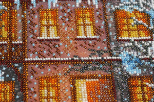 Bead Embroidery Kit Main Bead Embroidery Kit Winter night