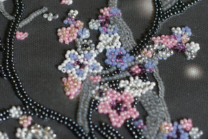 Bead Embroidery Kit Main Bead Embroidery Kit Night sakura