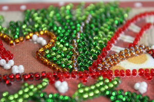 Bead Embroidery Kit Mini Bead embroidery kit Children's holiday