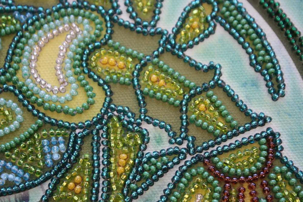Bead Embroidery Kit Main Bead Embroidery Kit Cancer