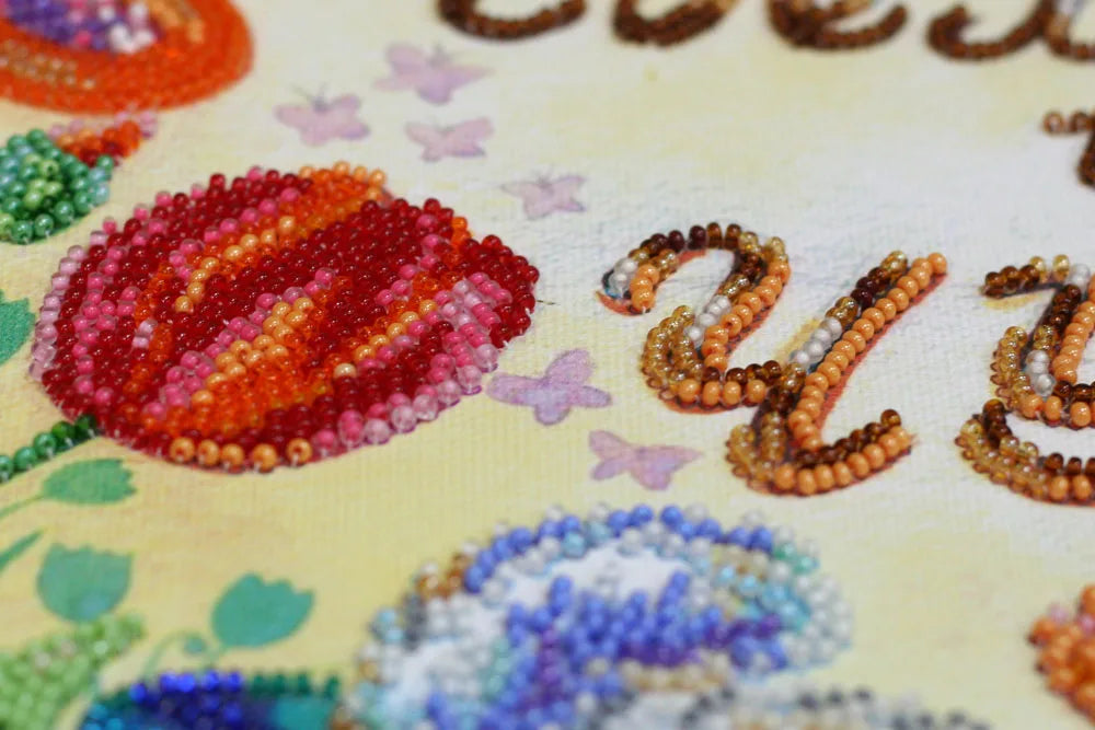 Bead Embroidery Kit Main Bead Embroidery Kit Made from a miracle