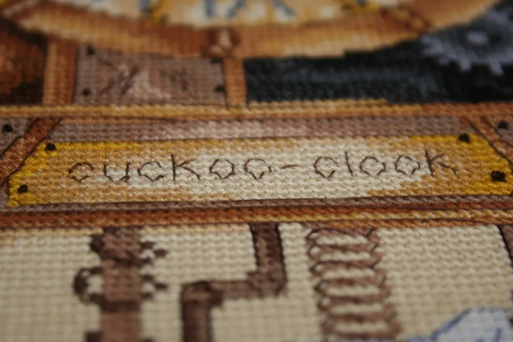 Cross Stitch Kit Cross-stitch kits Cuckoo clock