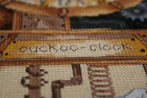 Cross Stitch Kit Cross-stitch kits Cuckoo clock