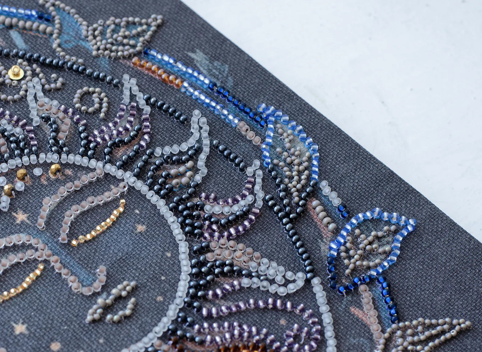 Bead Embroidery Kit Main Bead Embroidery Kit Captive of the night