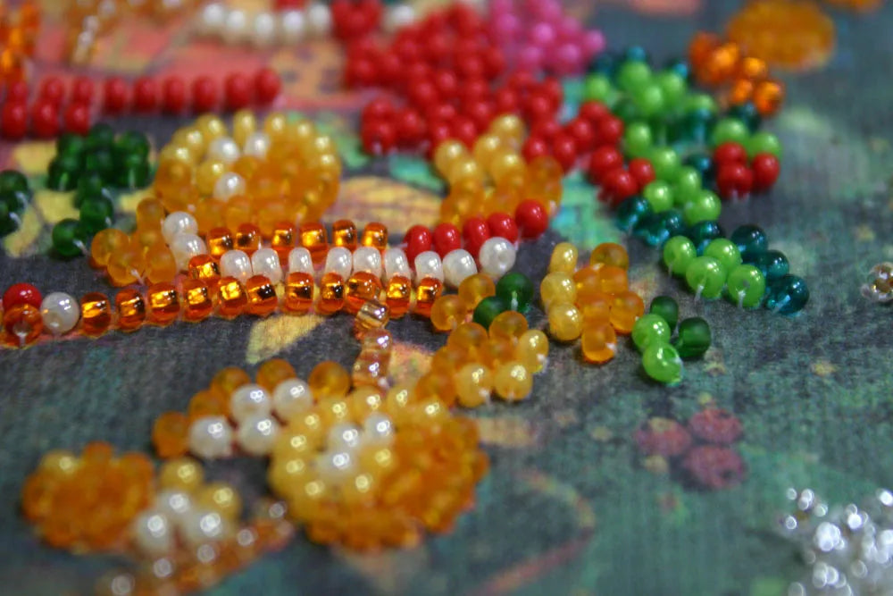 Bead Embroidery Kit Mid-sized bead embroidery kit Tale rises