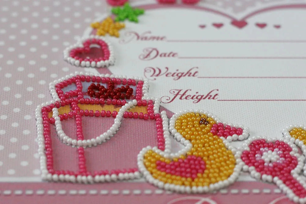 Bead Embroidery Kit Main Bead Embroidery Kit Metric for a girl