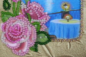 Postcards Bead Embroidery Kit Postcard Bead embroidery kit South night – 1