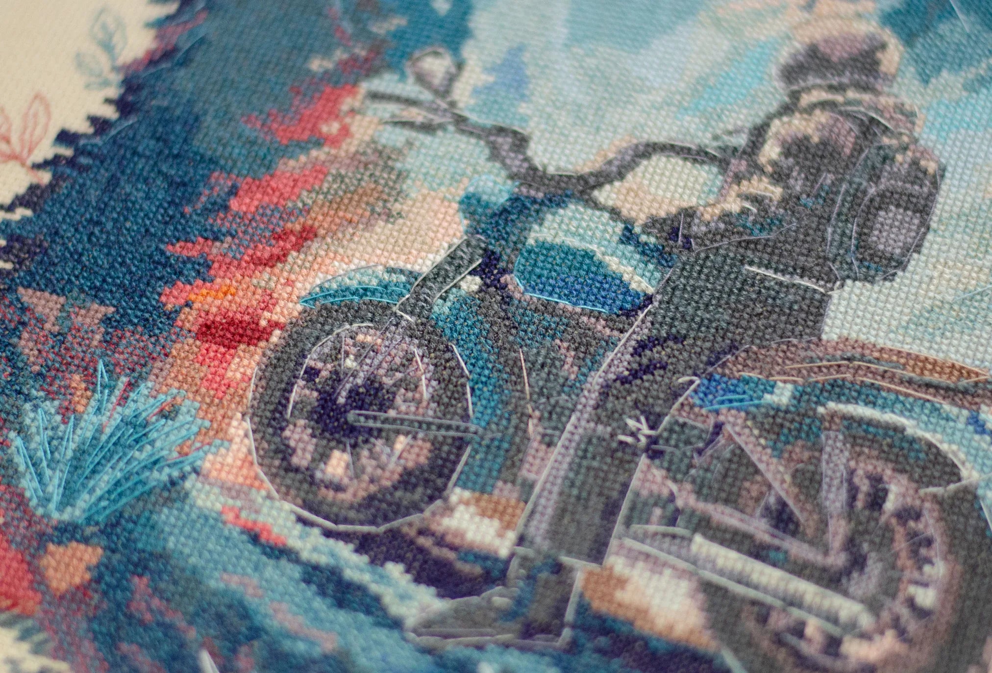 Cross Stitch Kit Cross-stitch kits Journey into the distance