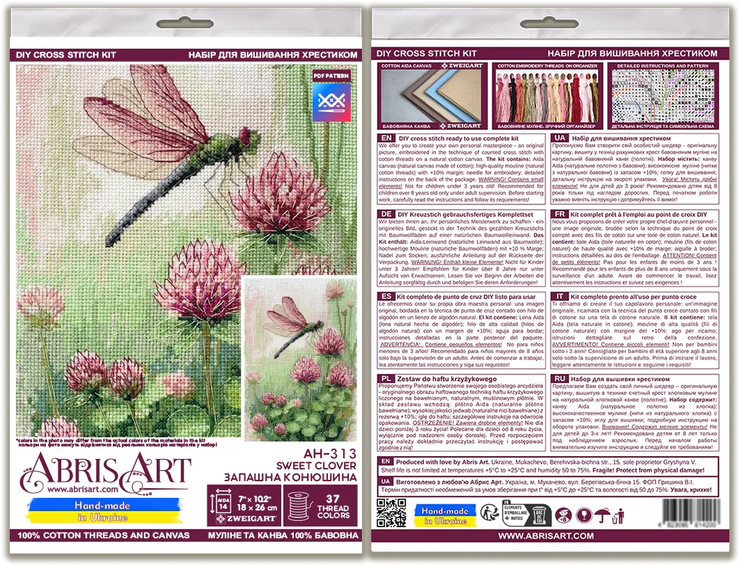 Cross Stitch Kit Cross-stitch kits Sweet clover